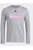 SBU Adidas Bonnies Pink LS Pregame Tee-Grey