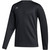 Adidas Men's Icon Fleece Jacket-Black/White