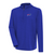 Buffalo Bills Tidy 1/4 Zip Pullover W/ Hood-Dark Royal Heather
