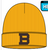 St. Bonaventure "B" Polar Cuff Beanie-Gold