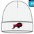 Buffalo White Polar Cuff Beanie-White