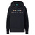 St. Bonaventure Mood & Vibe Ladies Motif Hood-Black