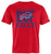 Zubaz Buffalo Bills Men's Goal Line Alternate Color S/S-Red/Blue
