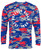 Zubaz Buffalo Bills Men's Camo Alternate W/ Circle-Blue/Red Camo