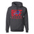 Zubaz Buffalo Bills Unisex Z2C Goal Line Hoodie-Charcoal