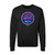 Zubaz Buffalo Bills Unisex Z3C Dime Back Crewneck-Black