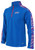 Zubaz Buffalo Bills Men's Elevated 1/4 Zip-Royal Blue Camo
