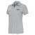 St. Bonaventure Women's Layout V-Neck Polo-Black/Skyscraper/Aurora Heather