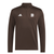 St. Bonaventure Adidas ULT365 Woven 1/4 Zip Pullover-Brown/White