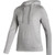 Sports Locker | ADIDAS FLEECE HOOD WOMENS - Grey