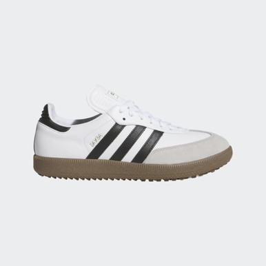Sports Locker | Adidas Samba Spikeless Golf Shoe-White/Black