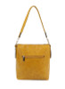 Mustard yellow Shoulder bag with wallet set