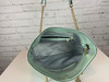 Light sage large quilted tote, cross body clutch, & wristlet 3-in-1 set