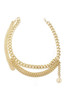 Layered Fashion Metal Chain BELT 45"