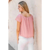 Pink blouse with tassel XS - XXL