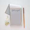 God is so Good (foil edge) - Chunky Notepad by EB Design