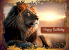 KJV Boxed Cards - Birthday, Cats of the Wild by Heartwarming Thoughts