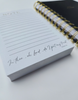 Simple "Trust" - Chunky Notepad by EB Design