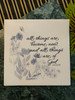 All Things Are Become New -  Luncheon Napkins with KJV Bible Verse - 6.5 x 6.5" (16/pkg)