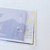 Wildflower Gray Floral Sticky Notes by Pearls of Parchment