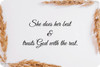 She Believes - Set of 12 Kindness Cards by Heartwarming Thoughts