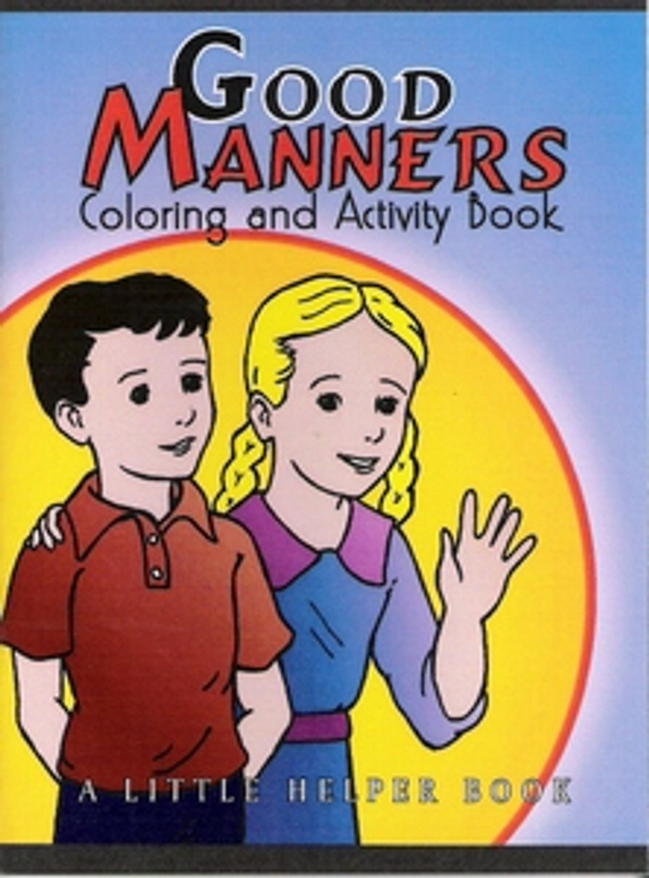 mini good manners coloring activity book melt the heart