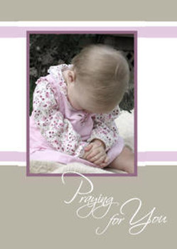 Praying for You -5" x 7" KJV Greeting Card