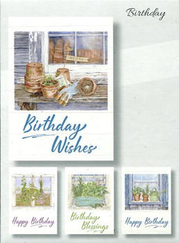 KJV Boxed Cards - Birthday, Herb Garden by Heartwarming Thought