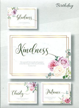 KJV Boxed Cards - Birthday, Daughters of the King by Heartwarming Thought