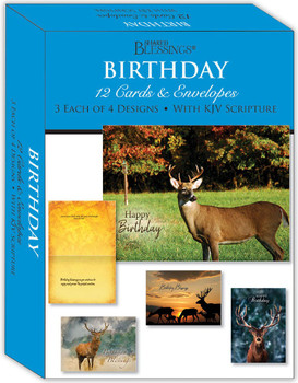 KJV Boxed Cards - Birthday, Wildlife