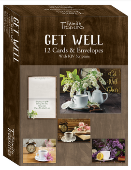 KJV Boxed Cards - Get Well, Time to Get Well by Family Treasures