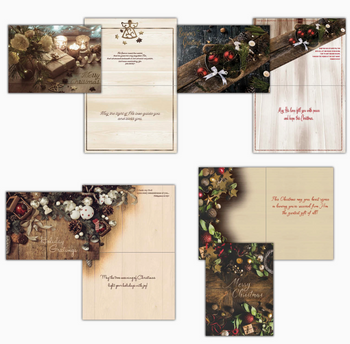 KJV Boxed Cards - Christmas, Rustic Christmas by Shared Blessings