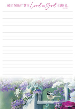 Backyard Beauties- Stationery Pad - by Heartwarming Thoughts