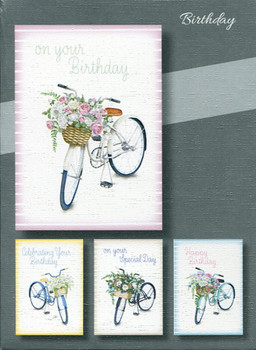 KJV Boxed Cards - Birthday, Pedals & Posies by Heartwarming Thoughts