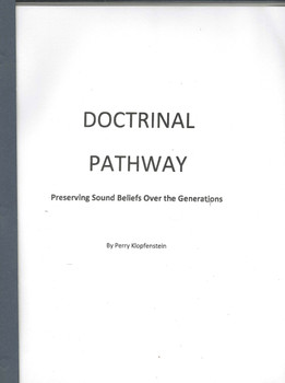 Doctrinal Pathway - Preserving Sound Beliefs Over the Generations - essay