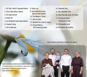 All Thy Mercies CD/MP3 by The Masts