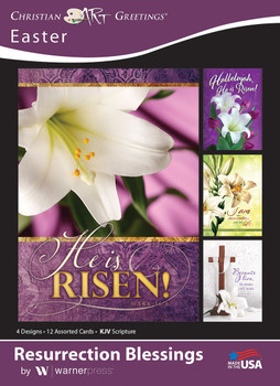KJV Boxed Cards - Easter, Resurrection Blessings by Christian Art Greetings