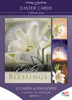 KJV Boxed Cards - Easter, Celebrate Jesus! by Christian Art Greetings