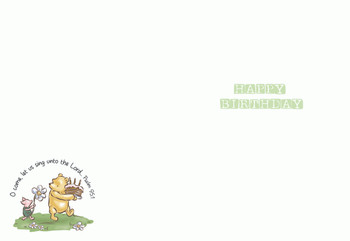 KJV Boxed Cards - Birthday, Winnie the Pooh by Heartwarming Thoughts