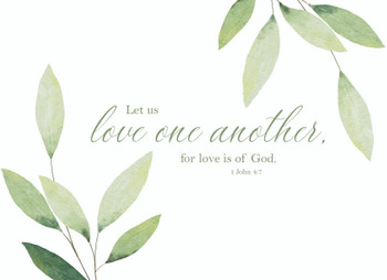 KJV Boxed Cards - Praying For You, Message of Hope (greenery)  by Heartwarming Thoughts