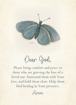 KJV Boxed Cards - Sympathy, Butterfly Prayers  by Heartwarming Thoughts