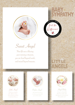 KJV Boxed Cards - Sympathy, Little Angels  by Heartwarming Thoughts