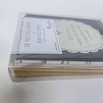 Sage Floral Boxed Scripture Notecards by Pearls of Parchment