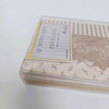 Dusty Blue Sage Boxed Scripture Notecards by Pearls of Parchment