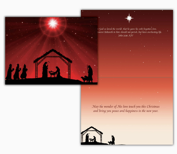 KJV Boxed Cards - Christmas, Christmas Nativity by Shared Blessings