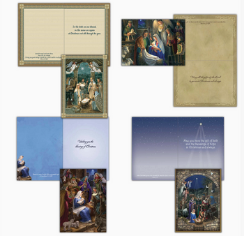 KJV Boxed Cards - Christmas, Nativity by Shared Blessings