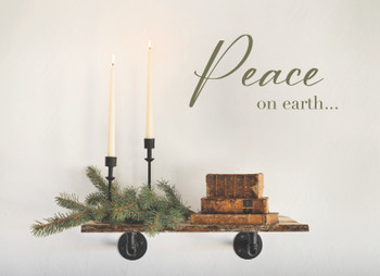 KJV Boxed Cards - Christmas, Cozy Mantle by Heartwarming Thoughts