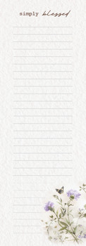 Butterfly Meadow - Magnetic List Pad - by Heartwarming Thoughts