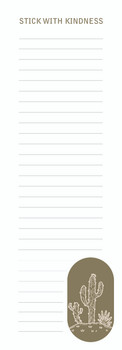 Cactus - Magnetic List Pad - by Heartwarming Thoughts