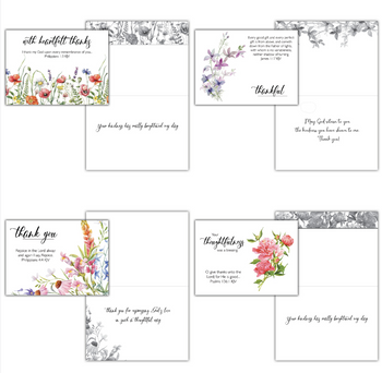 KJV Boxed Cards - Thank You, Words of Appreciation by Family Treasures